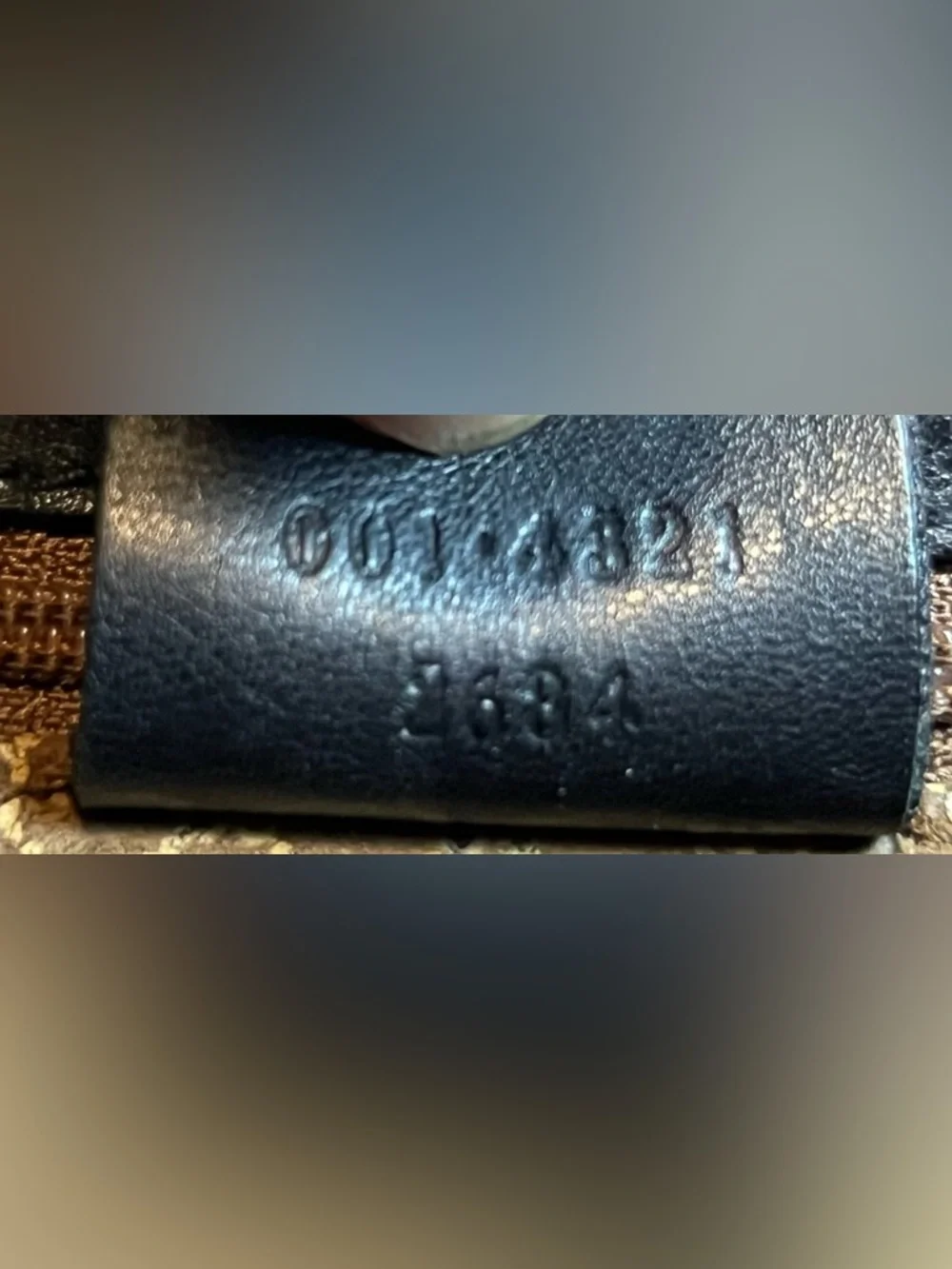 Gucci Amalfi Black Leather Hobo Shoulder Bag Web Strap Vintage - Picture 14 of 16